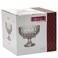 Taliona Crystal-Style Footed Fruit Bowl, 22cmx19cm