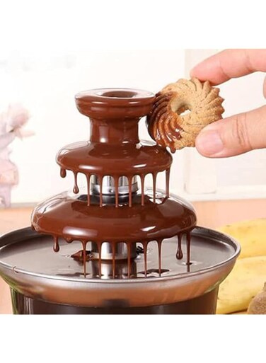 Chocolate Fountain, Melting Machine With Heating Function, Chocolate Fondue Tempering Machine For Party