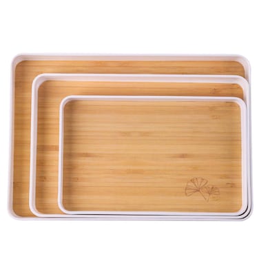 RK Rect Melamine Tray 3-Piece Set