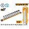 Ingco 1/2-Inch Industrial Socket Set Precision Torque Solutions, 10 PCS