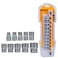 Ingco 1/2-Inch Industrial Socket Set Precision Torque Solutions, 10 PCS