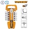 Ingco 1/2-Inch Industrial Socket Set Heavy-Duty Mechanical Performance, 12 PCS