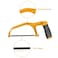 Ingco 6-Inch Industrial Mini Hacksaw Frame Compact Cutting Precision