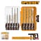 Ingco 9-Piece Sds Plus Hammer Drill Bit Set (AKDL30906)
