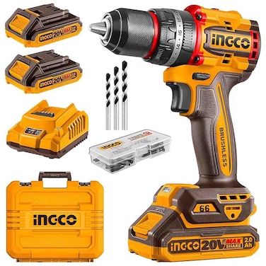 Ingco 20V Brushless Cordless Impact Drill (CIDLI20558)