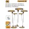 Ingco Industrial T-Handle Hex Wrench Set, 8 PCS