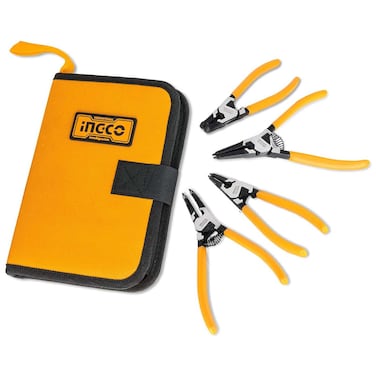 Ingco Industrial Circlip Pliers Set, 4 PCS