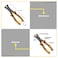 Ingco 8.5 Inch Industrial Compound Action End Cutting Pliers