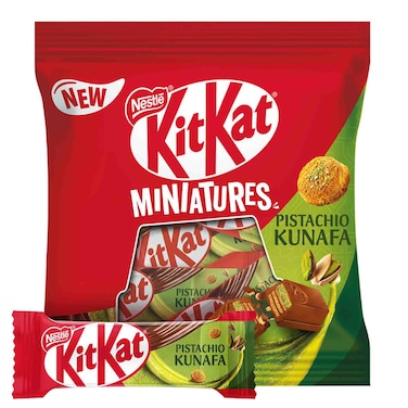 نستله كيت كات مينياتورز كنافة بالفستق، 96.3 غرام