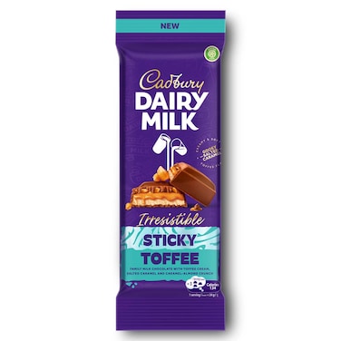 Cadbury Dairy Milk Irresistible Sticky Toffee, 102g