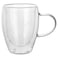 Double Wall Glass With Handle 350ml, 2 PCS