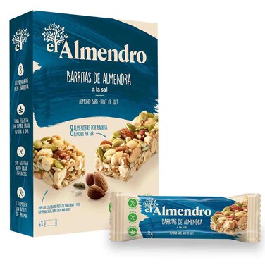 إل ألمندرو ألواح لوز بلمسة ملح، 84 غرام