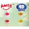Amos 4D Vegan Fruit Gummy Blocks, 120g