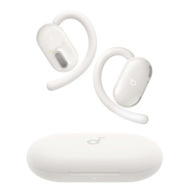 Anker Soundcore V20i Open-Ear True Wireless Headphones, White