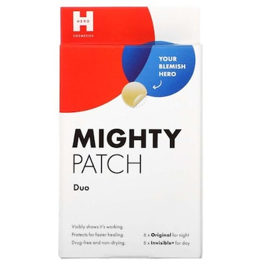 Hero Mighty Patch Duo Original &amp; Invisible, 12 Patch