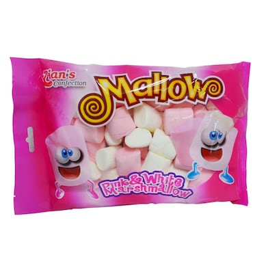 Tian's Pink &amp; White Marshmallow Bag, 225g
