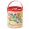 ADDO Woodlets 80 Piece Building Blocks