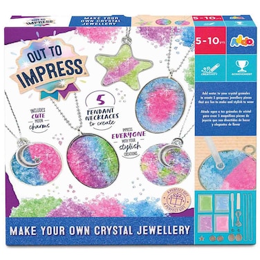 أدو أوت تو إمبرس طقم خرز كريستالي وأدوات لصنع أساور و قلادات