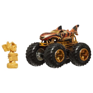 Hot Wheels Monster Trucks Trophy Champions Bone Shaker Bigfoot Vehicle