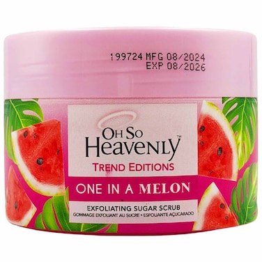 Oh So Heavenly One In A Melon Exfoliating Sugar Scrub, 220ml