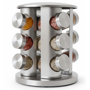 Saborr Rotating Spice Rack, 12 PCS