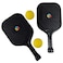 Quick Learning Durable Pickleball Paddle Set with Silent Balls