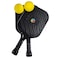 Quick Learning Durable Pickleball Paddle Set with Silent Balls