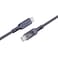 Aukey USB-C to USB-C PD Display Braided Cable, 1.8m, Black