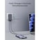 Aukey Comet Slim 67W GaN PD Wall Charger with Interchangeable Plugs, Black