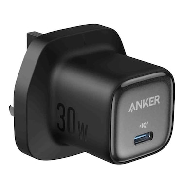 Anker Zolo 30W USB-C PD Nano Charger with USB-C Cable, Black