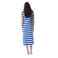 Tex Women  Long Dress, Royal Blue, Small, I282750