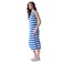 Tex Women  Long Dress, Royal Blue, Medium, I282750