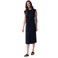 Tex Women  Long Dress, Black, XXL, I282750