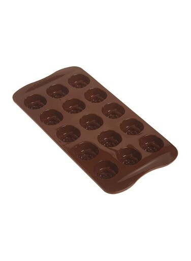Easy Choc Rose Mould Brown