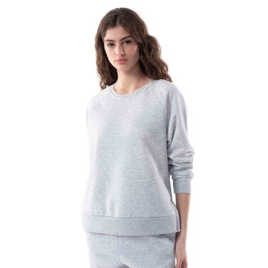 Tex Women Sweatshirt, Grey, XL