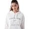 Tex Women Sweatshirt, Off-White, Small