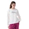 Tex Women Sweatshirt, White 1, Small