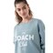 Tex Women Sweatshirt, Green, XL