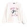 Tex Women Long Sleeve Sweatshirt, White 2, XL