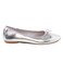 Tex Women Ballerina Shoes, Silver, 39, I981000