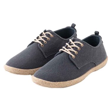 Tex Men Canvas Shoes, Navy, 41, I981229