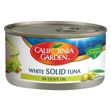 California Garden White Solid Tuna In Olive Oil, 185g
