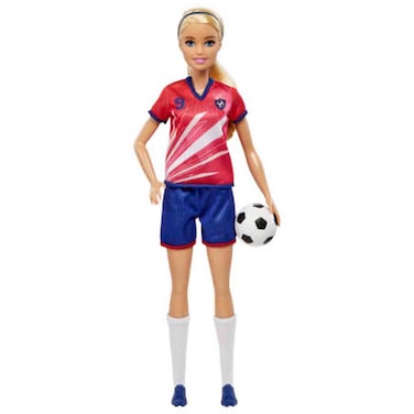 Barbie Soccer-Themed Doll, Blonde