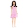 Barbie Fashion Doll in Pink Gingham Dress