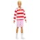 Ken Fashionistas Doll with Red Cactus Stripe Tee