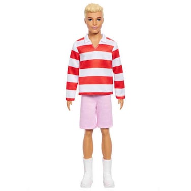Ken Fashionistas Doll with Red Cactus Stripe Tee