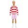 Ken Fashionistas Doll with Red Cactus Stripe Tee