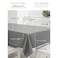 Feelings Peva Waterproof Tablecloth, Rectangular, Grey, 180x240cm