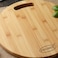 Feelings Round Bamboo Cutting Board, 34x34cm