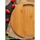 Feelings Round Bamboo Cutting Board, 34x34cm